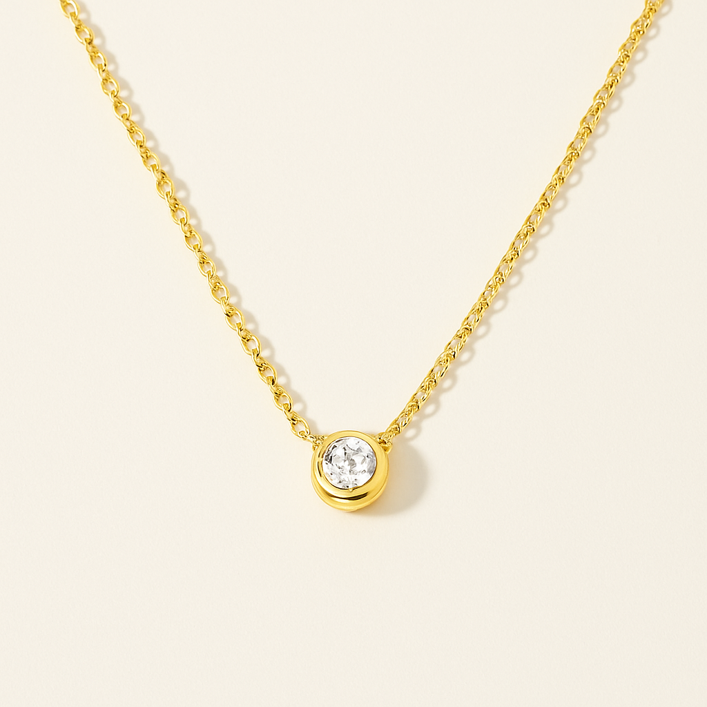 Soul Stainless Steel Necklace For Girl Color Gold