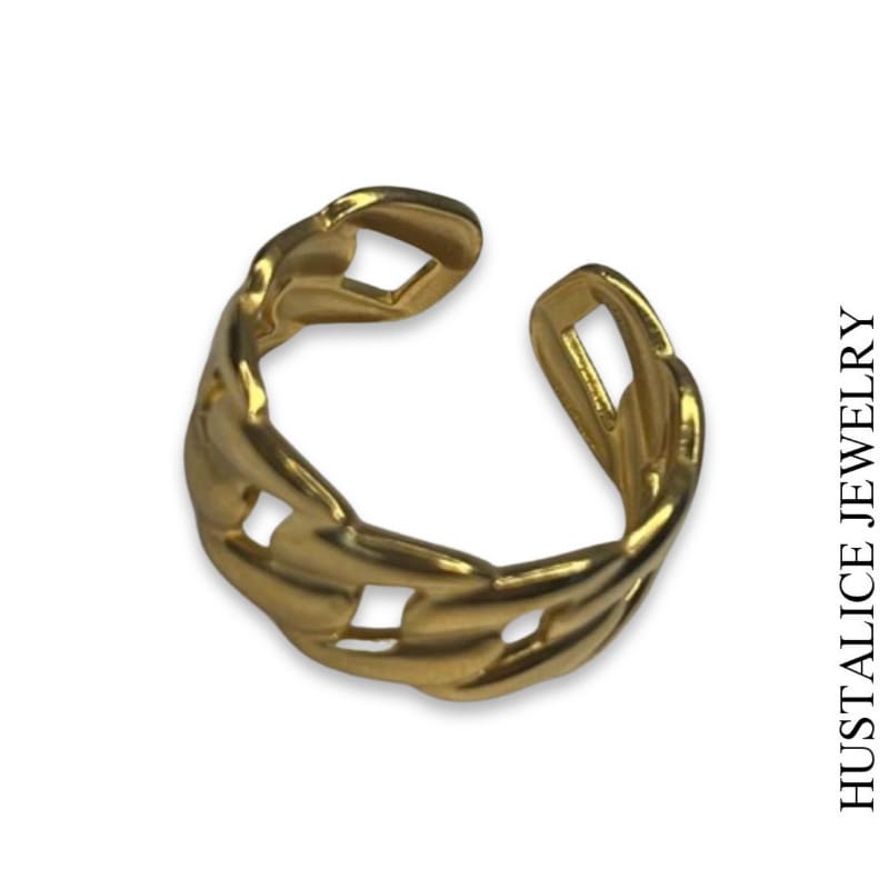 Prison Stainless Steel Ajustable Ring - HUSTALICE