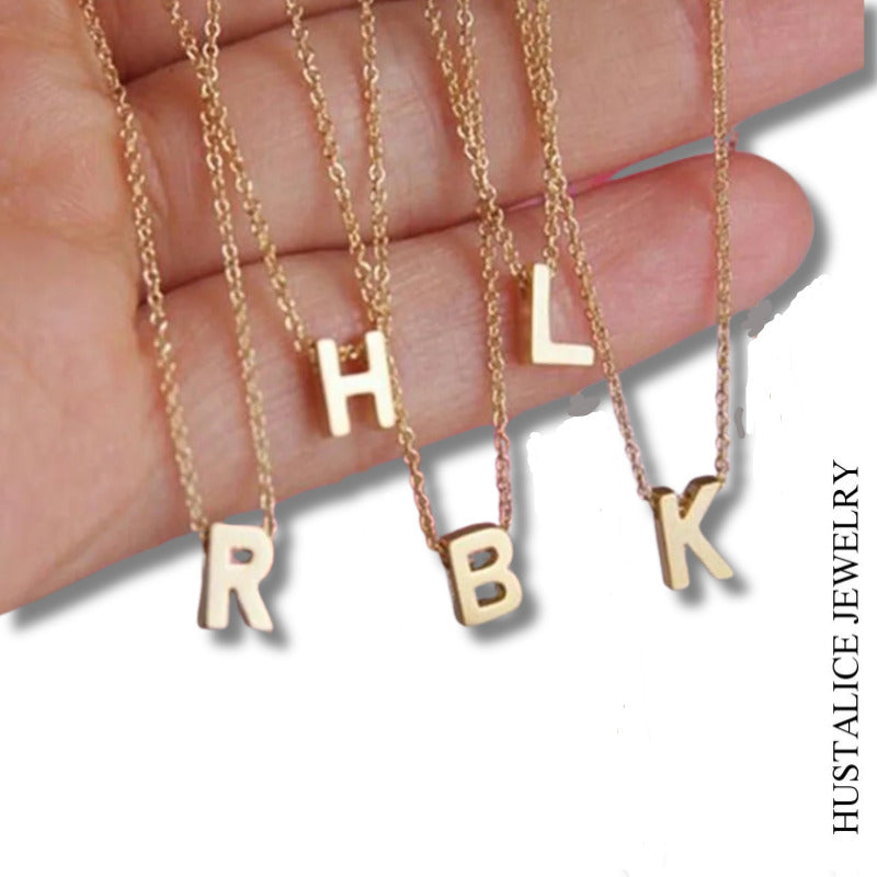 Weekley Chain Stainless Steel Necklace lettles Color Silver - HUSTALICE