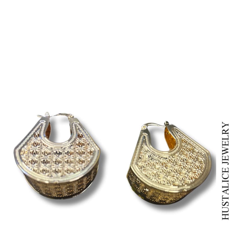 Explore Stainless Steel Earring Color Gold - HUSTALICE 